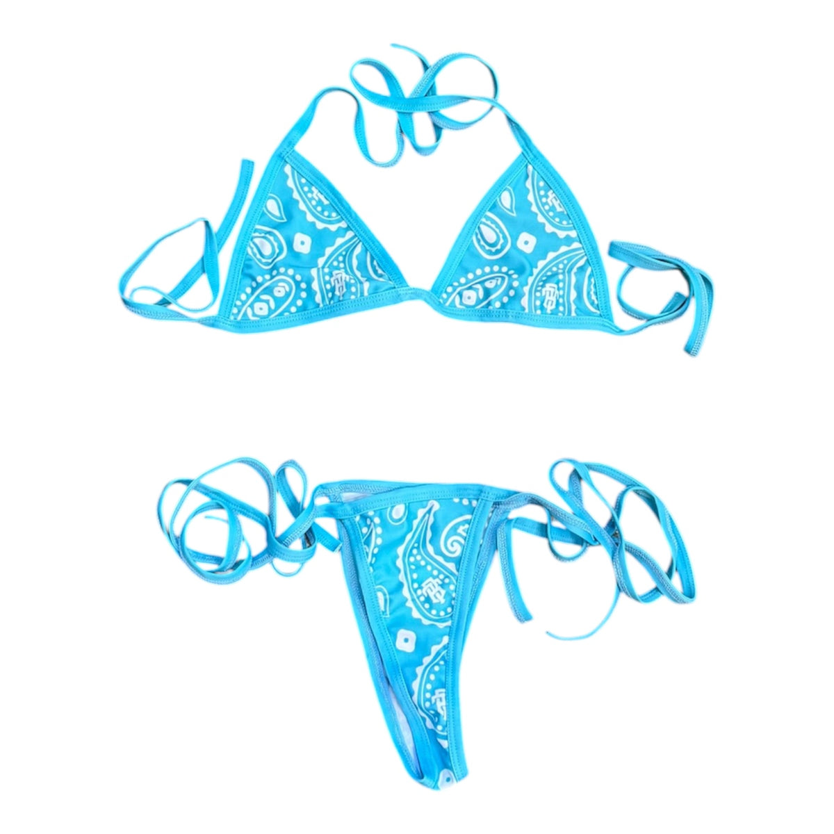 Bandana Trapkini (Blue)