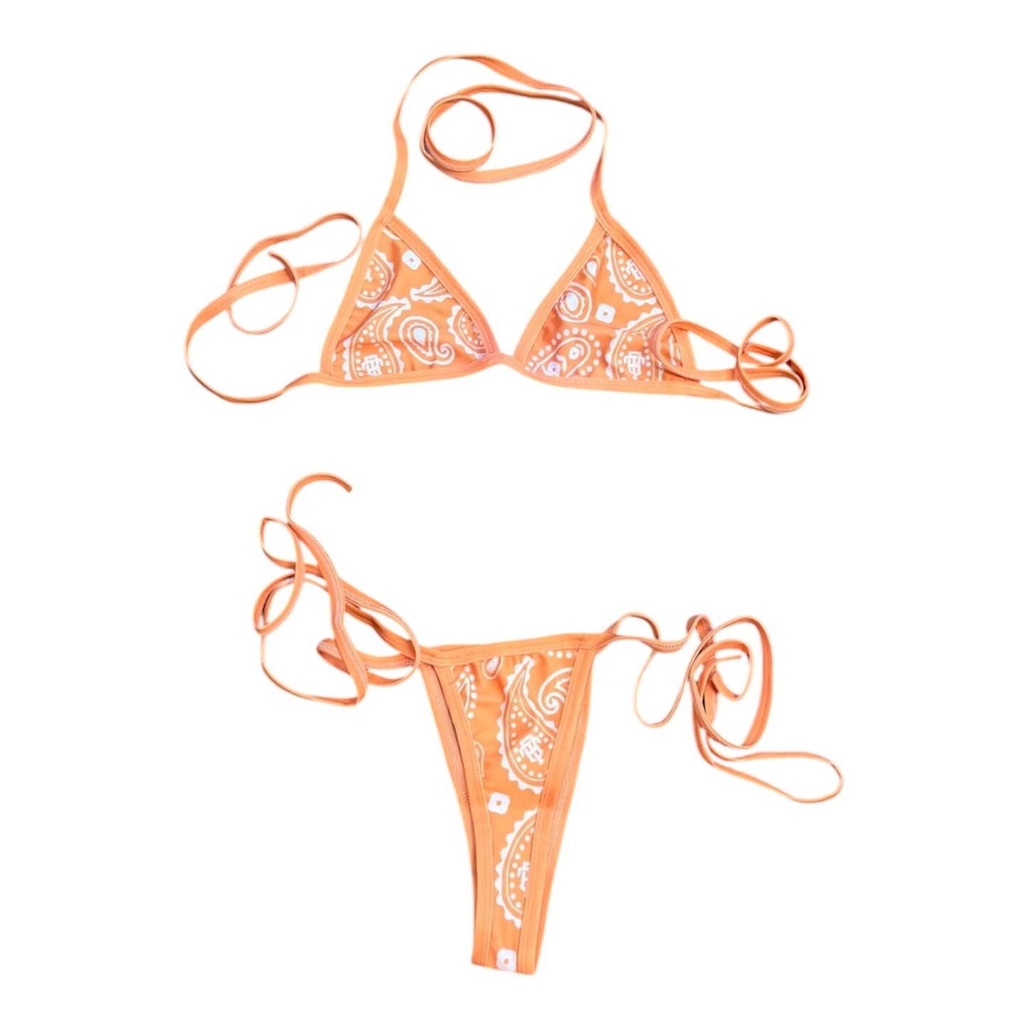 Bandana Trapkini (Orange)