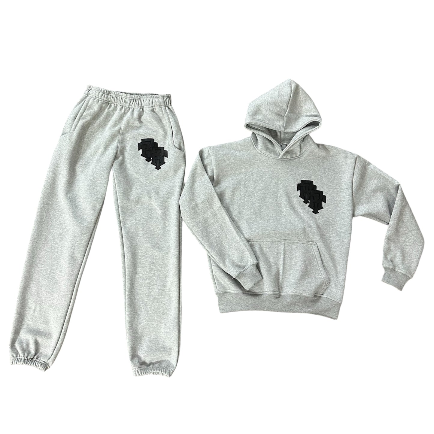 “TB” SWEATSUIT (GREY)