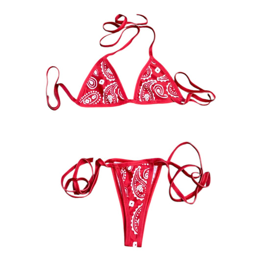 Bandana Trapkini (Red)