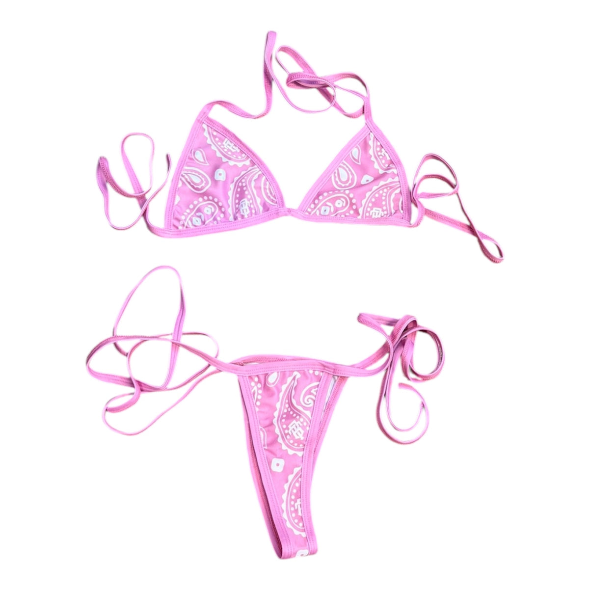 Bandana Trapkini (Pink)