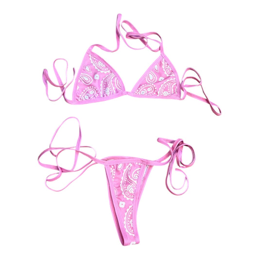 Bandana Trapkini (Pink)