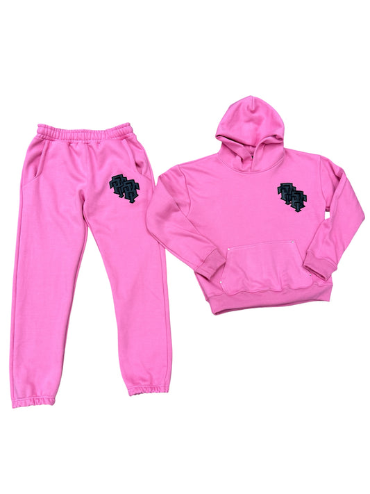 “TB” SWEATSUIT PINK