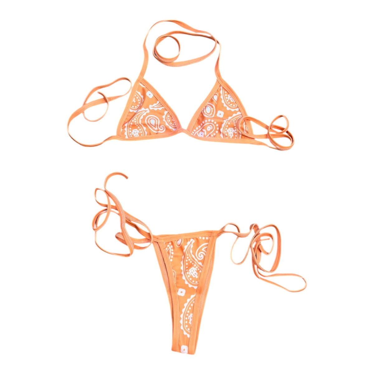 Bandana Trapkini (Orange)