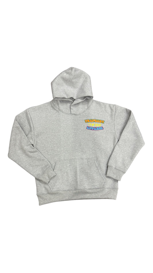 TRAP GEAR HOODIE (GREY)